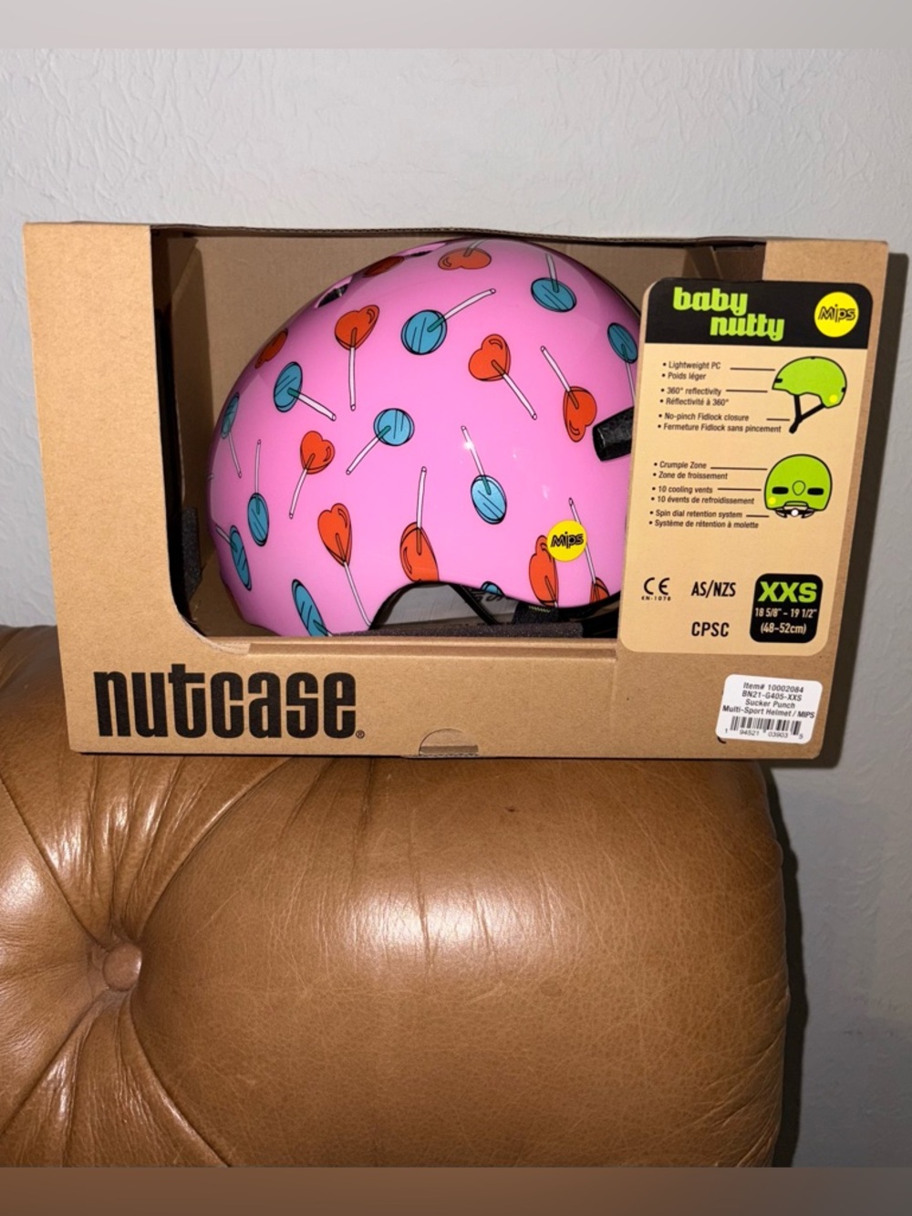 Nutcase bike helmet MIPS Baby Nutty Toddler Size XXS pink sucker punch $120 new